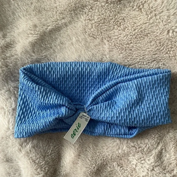 2/$20 ✨NWT Aerie Headbands Blue and White Set of 2 - Picture 3 of 7